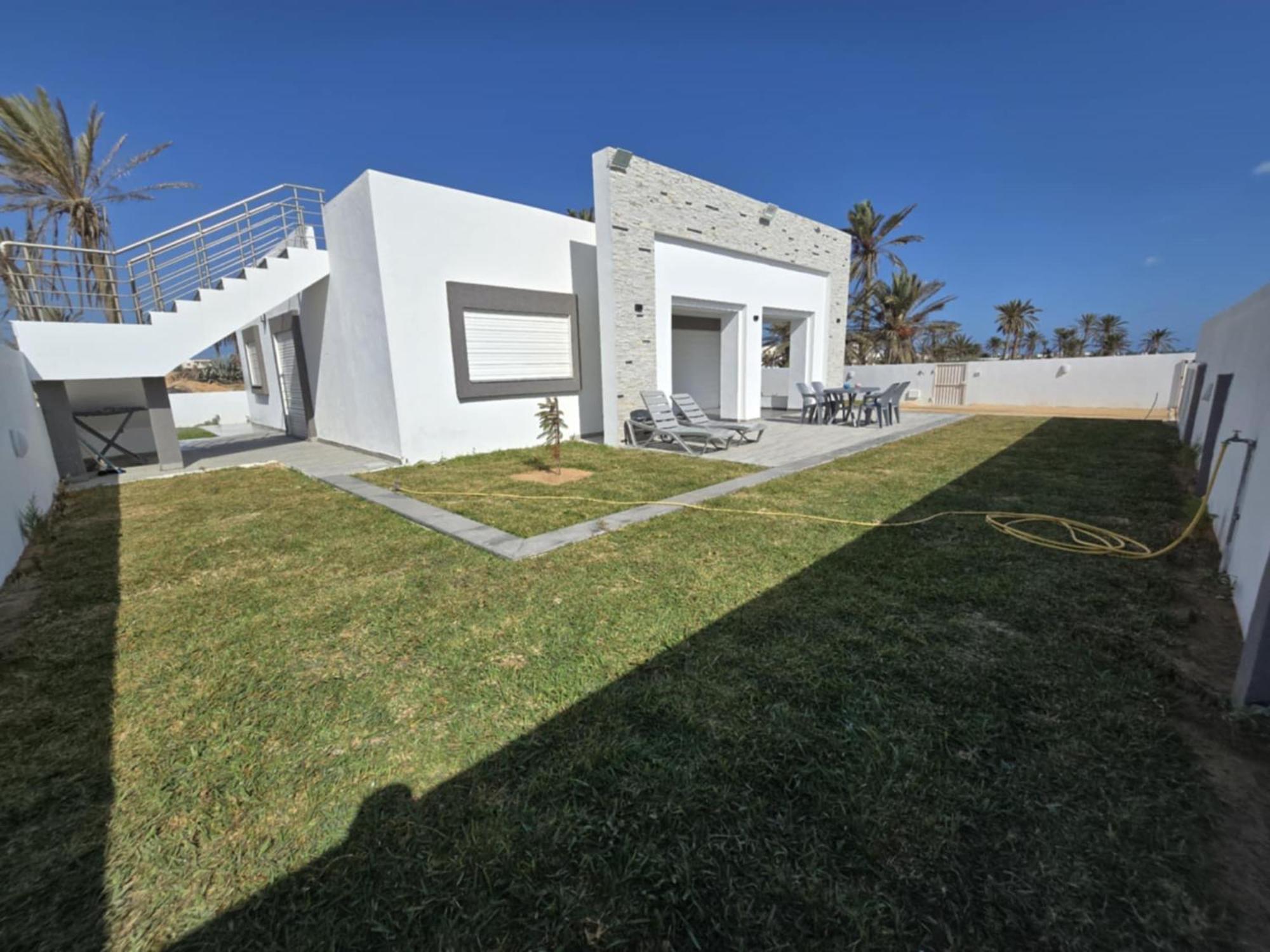 Villa Djerba Bord De Mer Al Haddadah Exterior foto