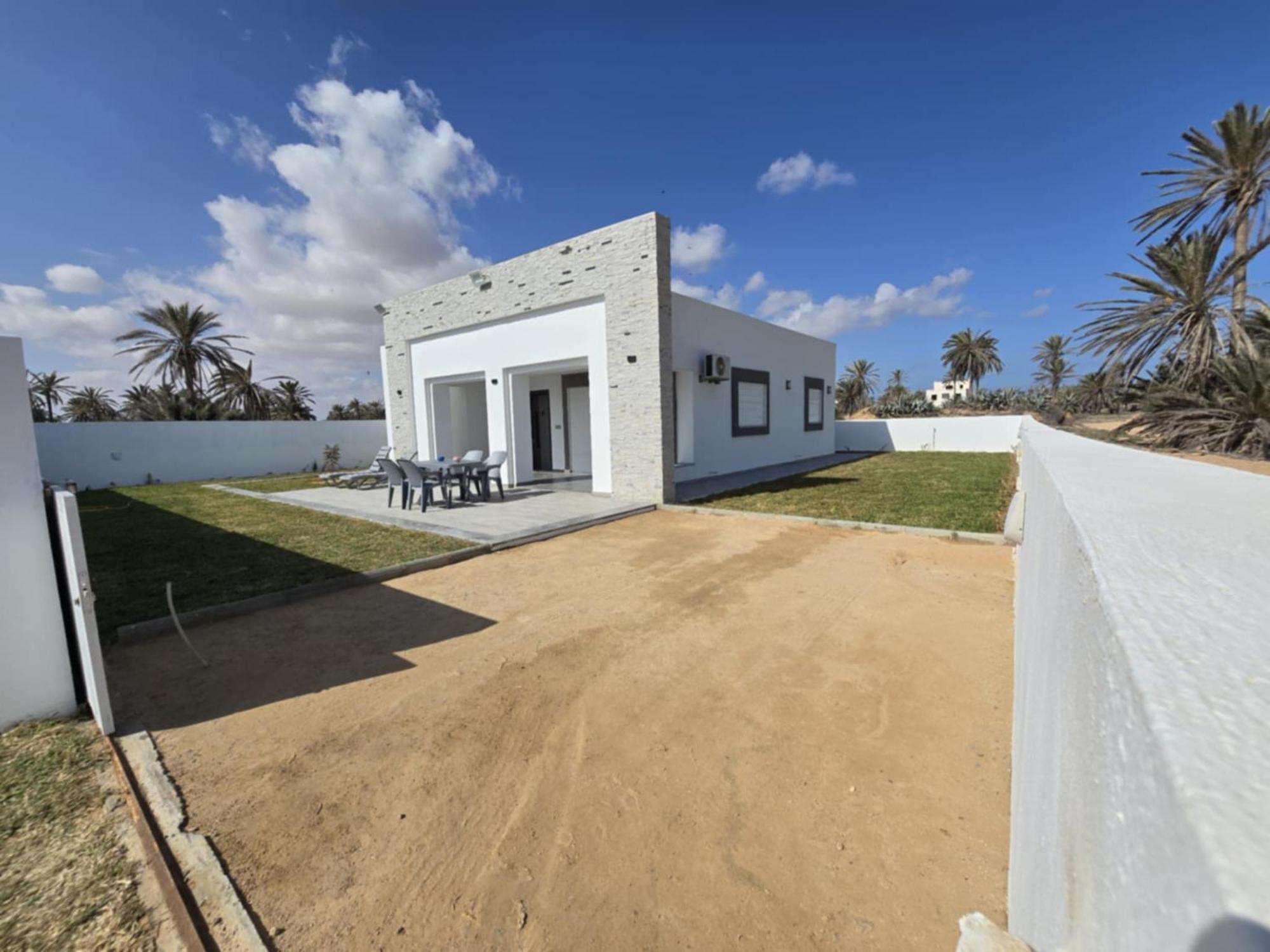 Villa Djerba Bord De Mer Al Haddadah Exterior foto